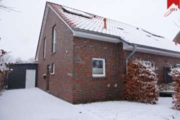 Familienfreundliche Doppelhaushälfte in ruhiger Sackgassenlage von Aurich-Popens!, 26605 Aurich, Doppelhaushälfte