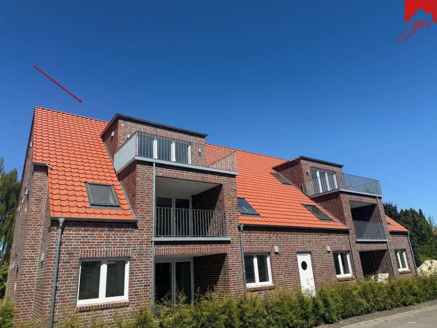 Moderne Dachgeschosswohnung in Esens
