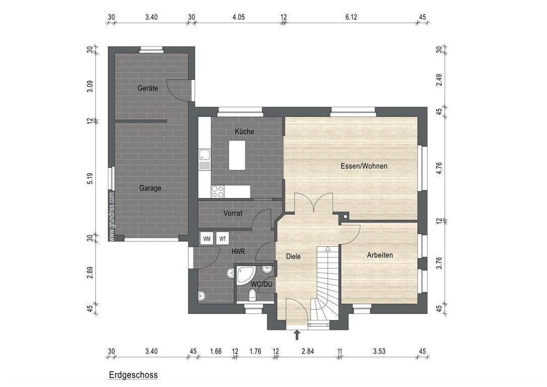 Grundriss EG