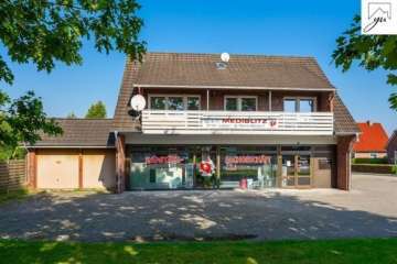 Gewerbeeinheit direkt an der Hauptverkehrsstraße von Westerholt, 26556 Westerholt , Ostfriesl, Büro/Praxis