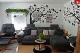 Wohnzimmer in der Einliegerwohnung