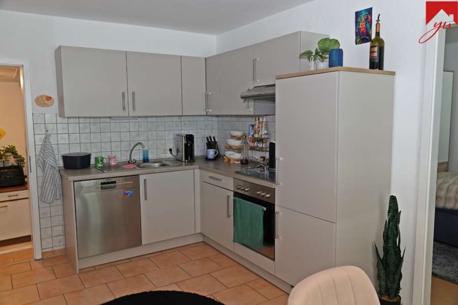 Küchenzeile in der Einliegerwohnung
