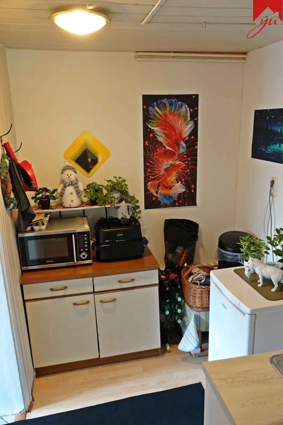 Hauswirtschaftsraum in der Einliegerwohnung