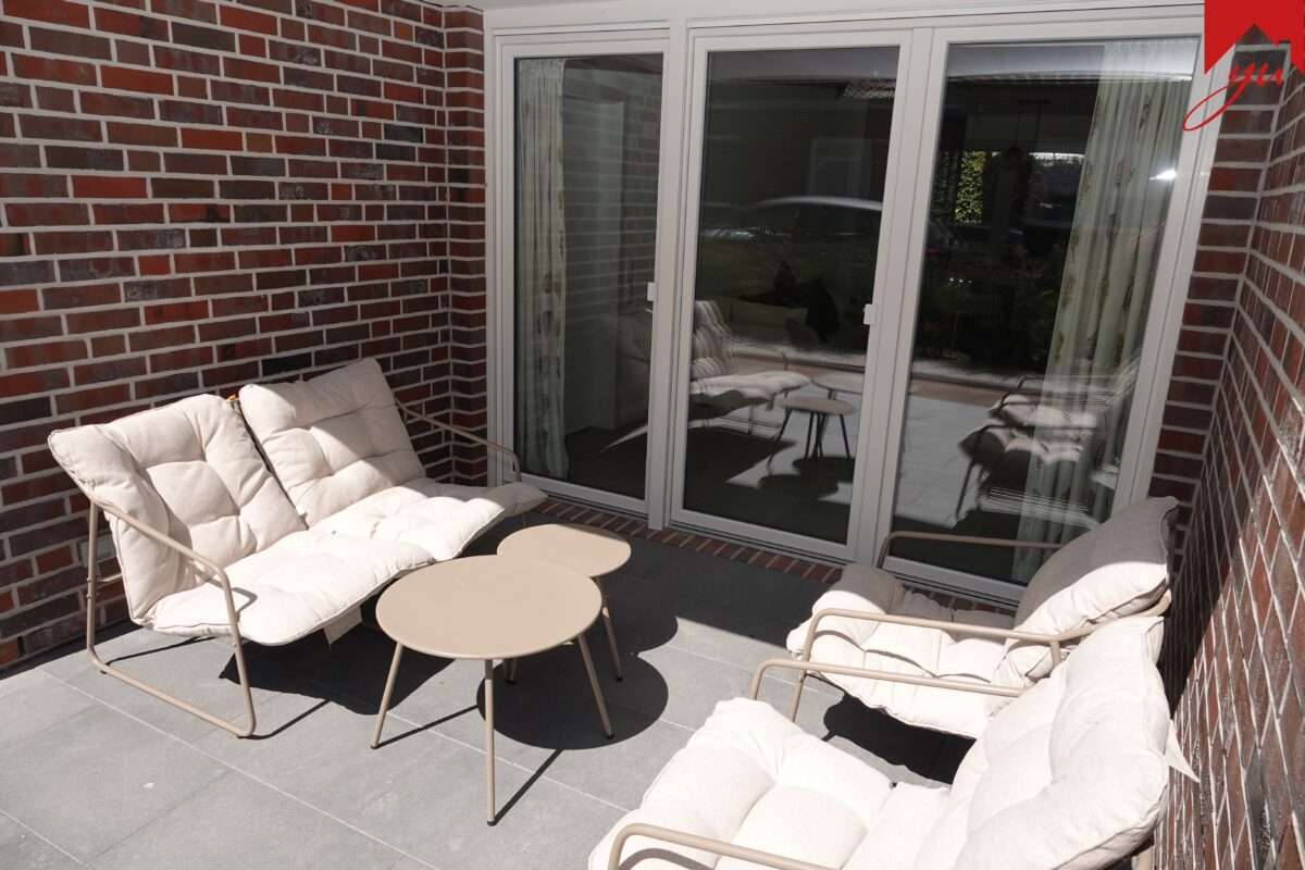 überdachte Terrasse