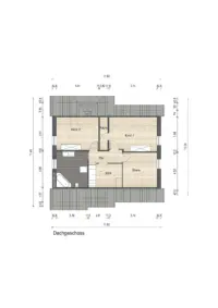 Grundriss Dachgeschoss