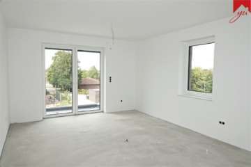 Moderne Obergeschosswohnung mit Balkon in zentraler Lage von Schortens! Neubau!, 26419 Schortens, Etagenwohnung