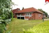 Garten - Eine seltene Gelegenheit im Ortskern von Westerholt: Ebenerdiger Bungalow auf pflegeleichtem Grundstück!