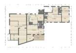 Grundriss EG - Modernes, gut vermietetes Sechsfamilienhaus sowie geräumige Lagerfläche im Ortskern von Werdum.
