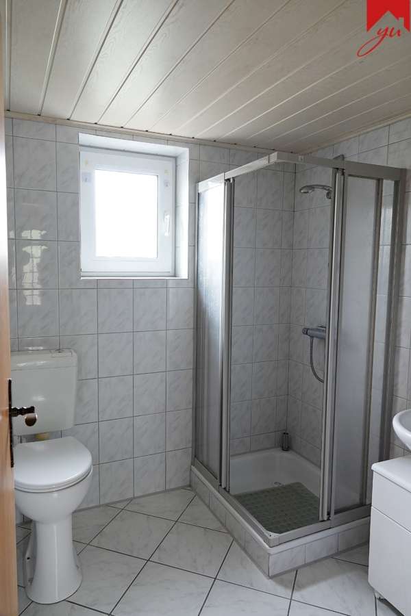 Duschbad im Erweiterungsbau