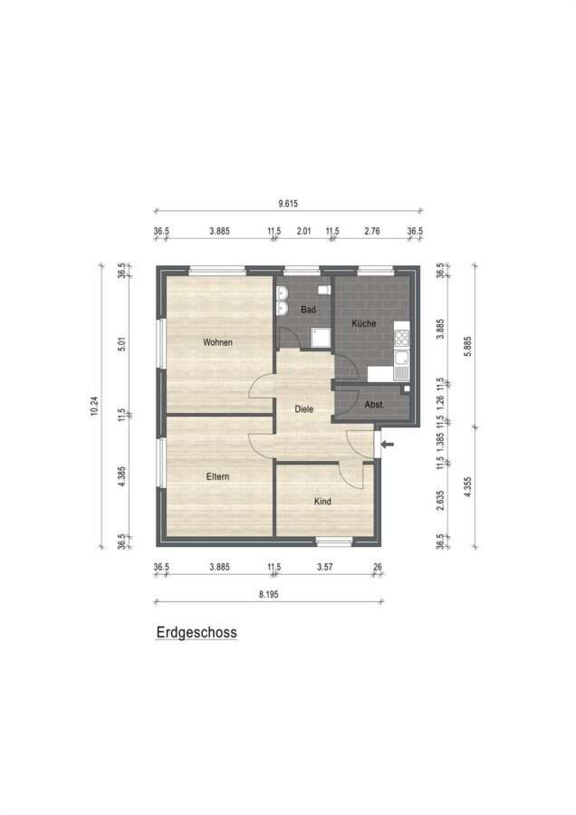 Grundriss EG links