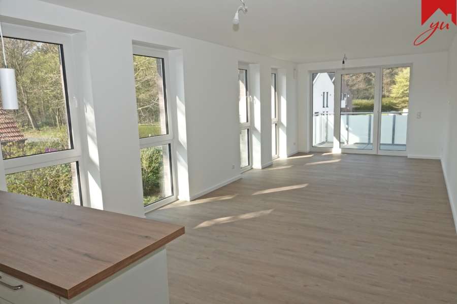 Großzügige moderne Obergeschosswohnung mit Einbauküche am Stadtrand von Esens! Neubau- Erstbezug! - Photo 2