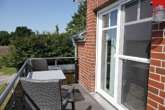 Balkon BIld II - Hochwertig eingerichte Eigentumswohnung mit Blick über die Felder in Lütetsburg!