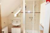 Badezimmer mit Dusche OG - Renovierte Einliegerwohnung mit viel Platz und Garten in Plaggenburg!